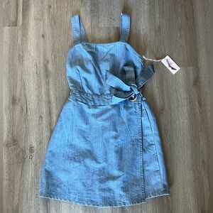 JESSICA SIMPSON DENIM DRESS/ROMPER